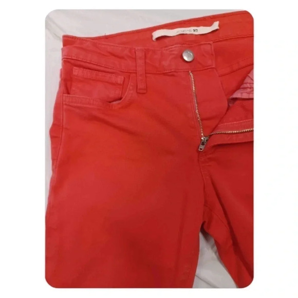 Joe’s Jeans  “The Skinny Hot Pink” Skinny Pink/Coral Jeans Size 26 - Picture 7 of 10
